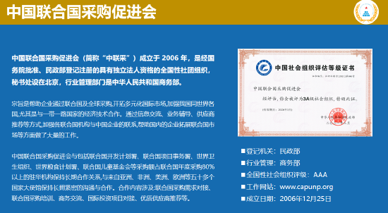 中国联合国采购促进会宋嘉：企业出海是一种战略选择  第2张