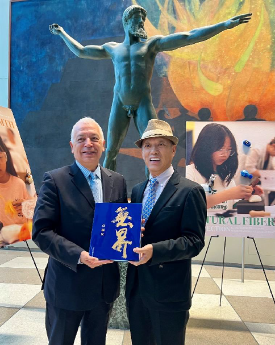 卓福民巨作《无垠》闪耀联合国总部,献礼《联合国宪章》签署80周年 第7张 卓福民巨作《无垠》闪耀联合国总部,献礼《联合国宪章》签署80周年 第7张