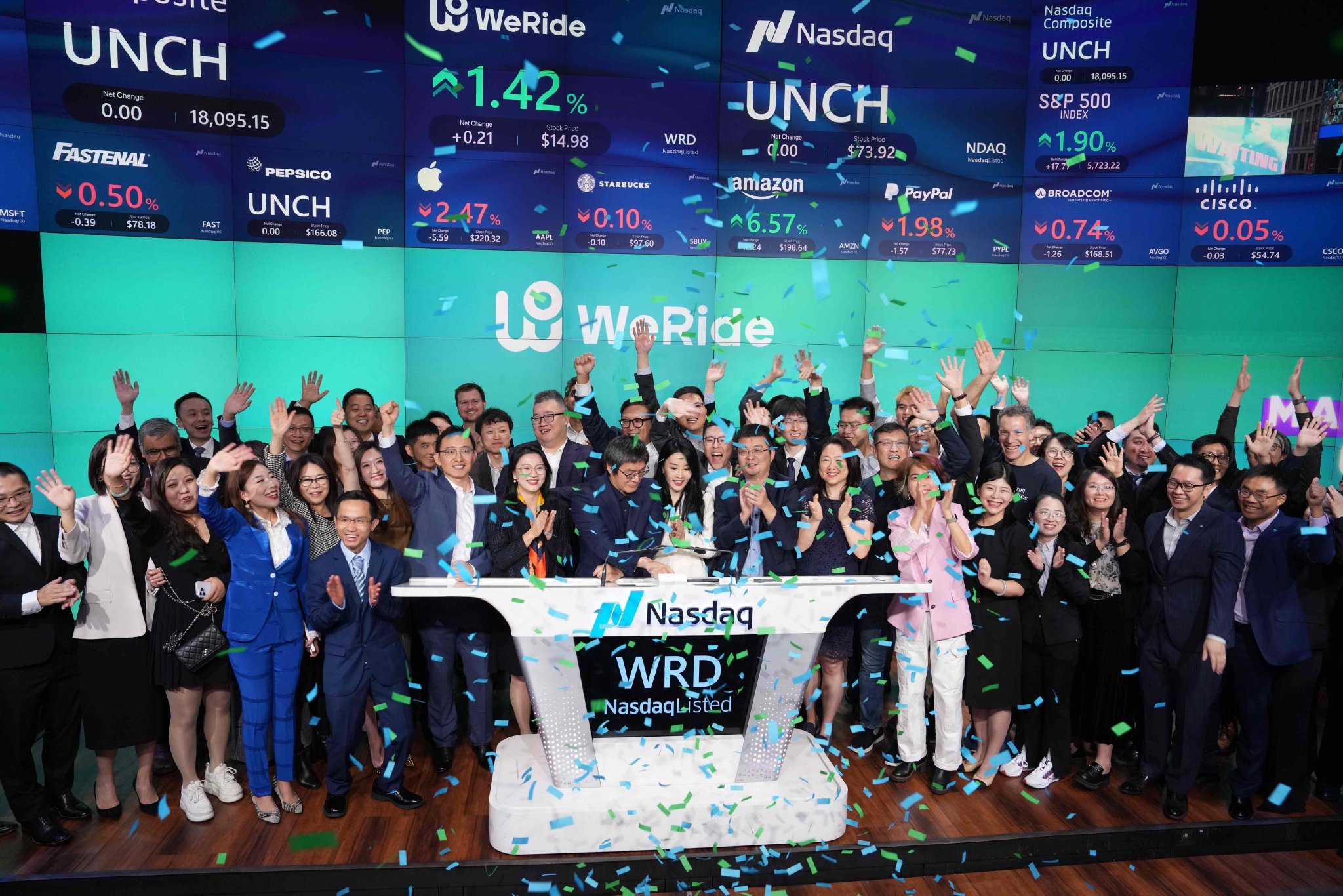 港股Robotaxi第一股!文远知行正式在香港交易所挂牌上市 第4张 港股Robotaxi第一股!文远知行正式在香港交易所挂牌上市 第4张