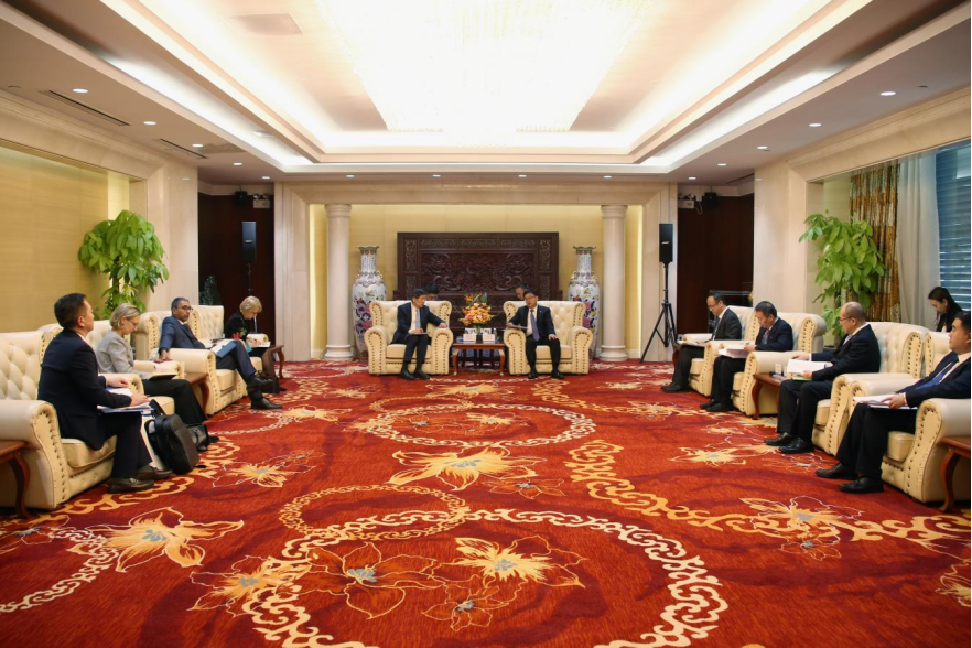 中国进出口银行董事长陈怀宇会见联合国副秘书长、开发计划署代理署长徐浩良 第1张 中国进出口银行董事长陈怀宇会见联合国副秘书长、开发计划署代理署长徐浩良 第1张