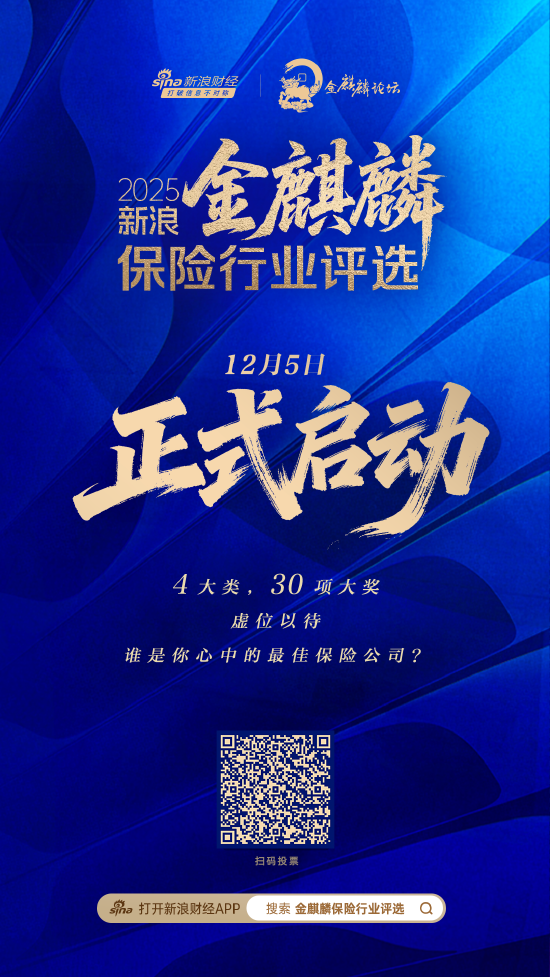 奖项申报!2025新浪金麒麟保险行业评选火热进行中 第1张 奖项申报!2025新浪金麒麟保险行业评选火热进行中 第1张