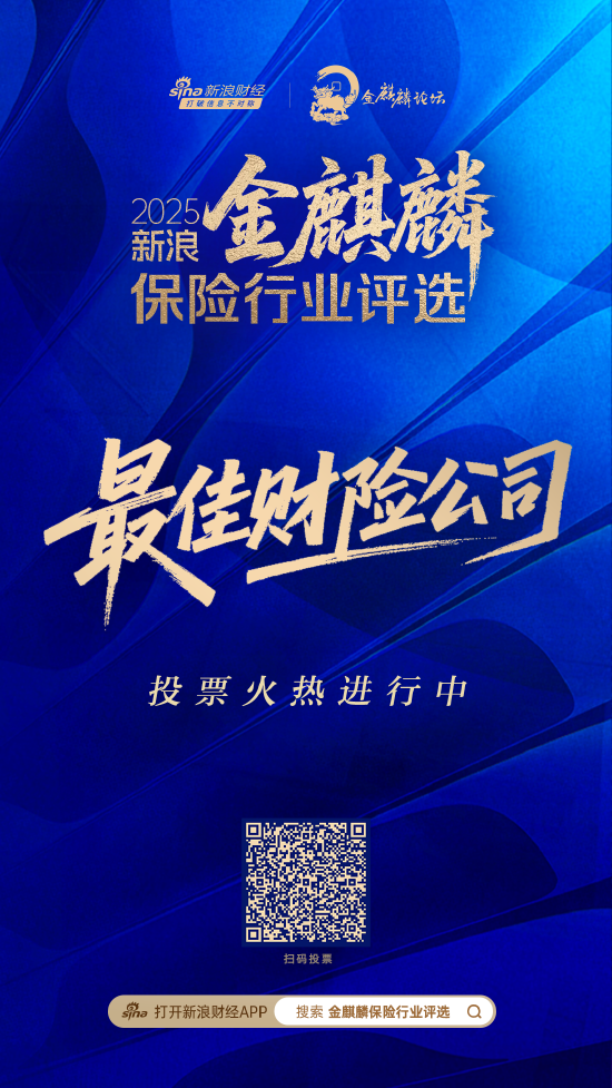 年度最佳财险公司花落谁家?2025新浪金麒麟保险行业评选火热投票中 第1张 年度最佳财险公司花落谁家?2025新浪金麒麟保险行业评选火热投票中 第1张