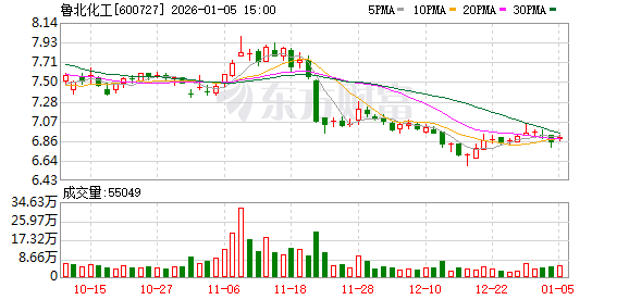 鲁北化工：截至2025年12月31日公司股东总人数为45719户  第1张