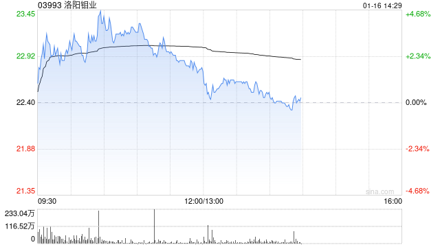 大摩：洛阳钼业盈喜符市场预期 目标价23.2港元  第1张