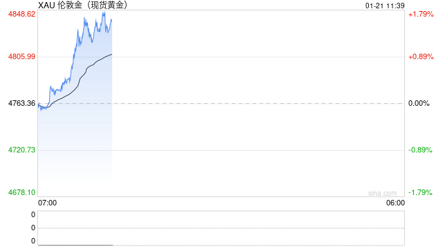 美欧紧张局势与避险需求共振推动金价再创新高  第2张