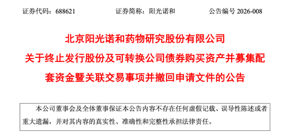 市场环境变化,688621,终止重大资产重组! 第1张 市场环境变化,688621,终止重大资产重组! 第1张