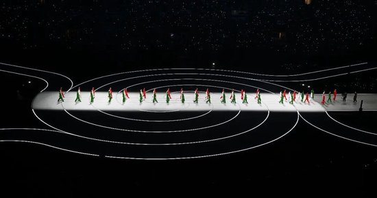 新华社出图丨这次是米兰冬奥会开幕式！每一张都是屏保  第7张