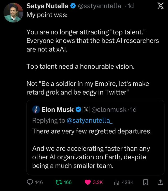 两天痛失两位华裔大佬！马斯克万亿估值为何留不住人心？  第10张