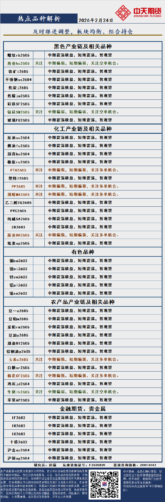 中天策略:2月24日市场分析  第3张
