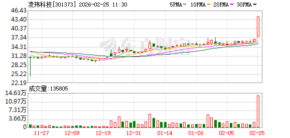 凌玮科技涨19.14%,股价创历史新高 第1张 凌玮科技涨19.14%,股价创历史新高 第1张