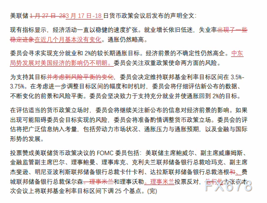 美联储维持利率不变！伊朗战争引爆不确定性，鲍威尔直言：没人知道经济会崩还是稳，只能等！  第2张